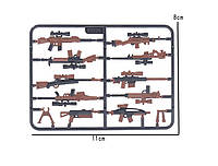 Оружие для минифигурок V3,Современная Война BrickArms