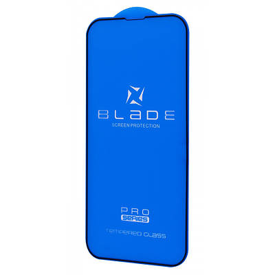 Захисне скло BLADE PRO Series Full Glue iPhone 13/13 Pro/14 без паковання black