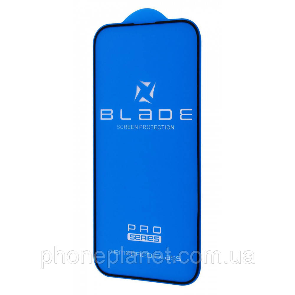 Захисне скло BLADE PRO Series Full Glue iPhone 14 Pro без паковання black, фото 1
