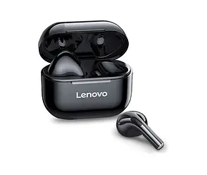 Оригінальні Bluetooth навушники Lenovo LP40 Black, Bluetooth 5.0, захист IPX5, фото 2