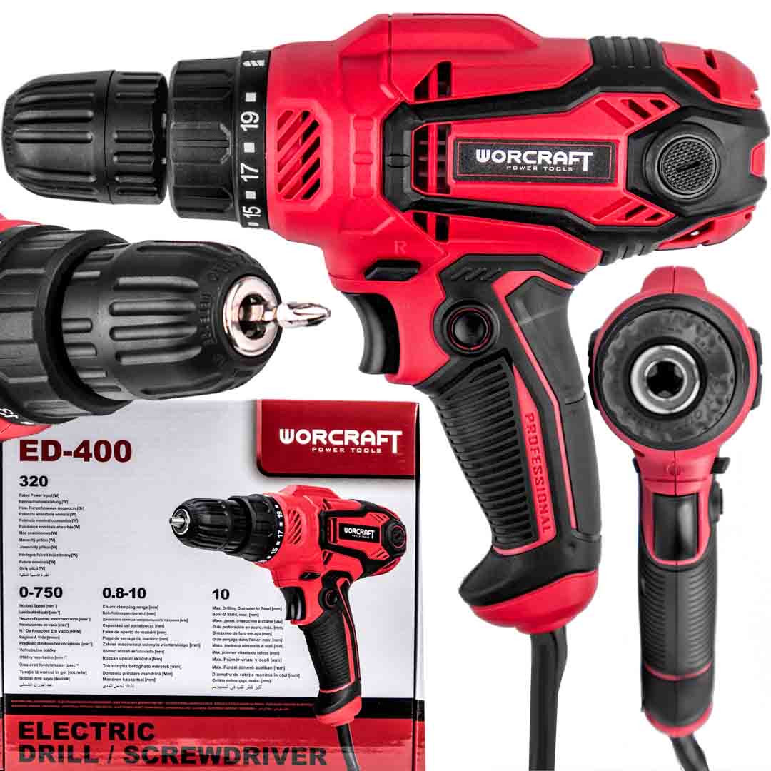 Шуруповерт електричний Worcraft ED-400