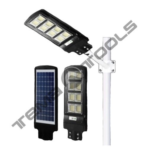 Ліхтар вуличний LED SL120 58W 1300Lm 6500K IP65 – світильник консольний із сонячною панеллю та акумулятором