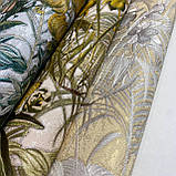 Шпалери вінілові на флізеліновій основі золотий фон срібні рослини Blumarine 5 (Emiliana Parati) 1,06 х 10,05м (29044), фото 4