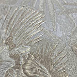 Шпалери вінілові на флізеліновій основі бежевий фон бежеві рослини Blumarine 5 (Emiliana Parati) 1,06 х 10,05м (29045), фото 2