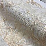 Шпалери вінілові на флізеліновій основі бежевий фон бежеві рослини Blumarine 5 (Emiliana Parati) 1,06 х 10,05м (29045), фото 3