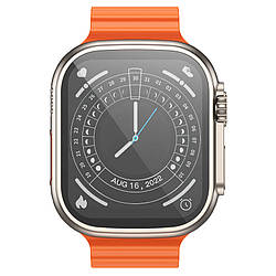 Смарт годинник спортивний з підтримкою дзвінків Smart Watch BOROFONE BD3 Помаранчевий