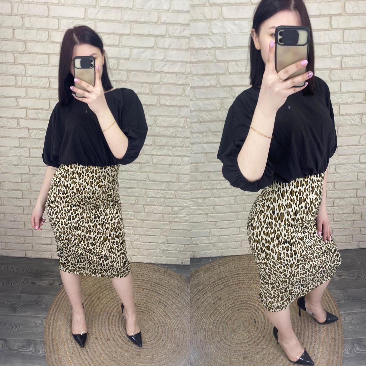 Елегантна жіноча сукня, тканина "Софт-Трикотаж" розмір 46