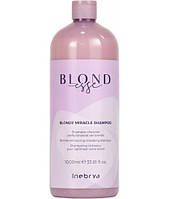 Хелатирующий оттеночный шампунь блонд Inebrya Blondesse Blonde Miracle Shampoo