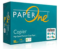 Бумага офисная А4 80г/м2 (500л) PaperOne (класс В)