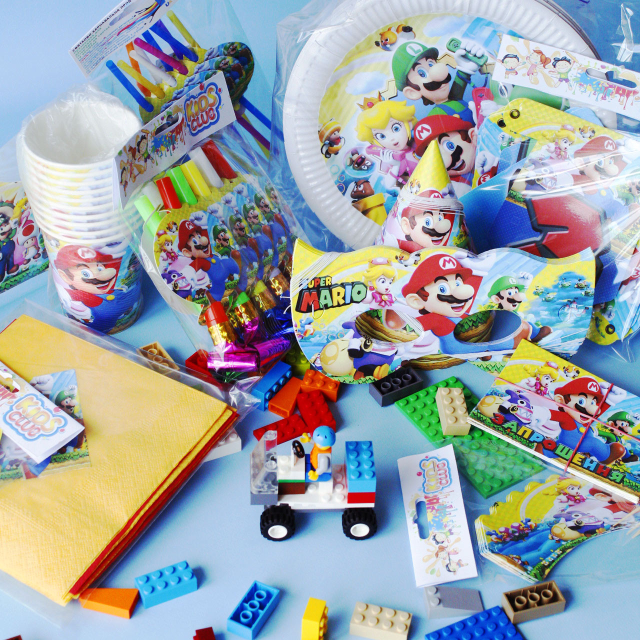 "Маріо" - Набір Прикрас на 8 персон (89 елементів декору), УКР, фото 1