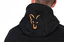 Толстовка Fox Collection Lightweight Hoody Black Marl Orange Logo, фото 6