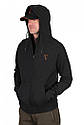 Толстовка Fox Collection Lightweight Hoody Black Marl Orange Logo, фото 4