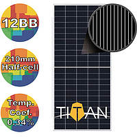 Сонячна батарея 450Вт моно RSM144-7-450M Risen 9BB 166mm TITAN