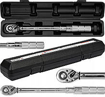 Динамометричний Ключ Щілчковий 3/8", 10-60 Нм, L=378-400 мм (07500)