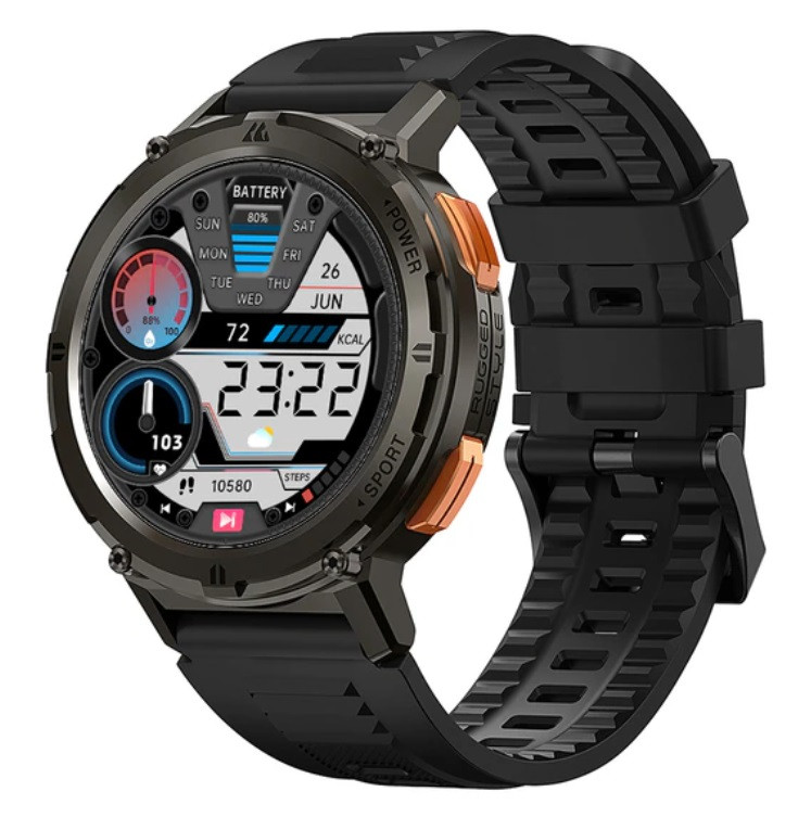 Умные мужские смарт часы Smart Kospet Tank T2 Black Original