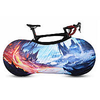 Чехол для велосипеда West Biking 0719219 Ice and Fire размер M велочехол дождевик накидка