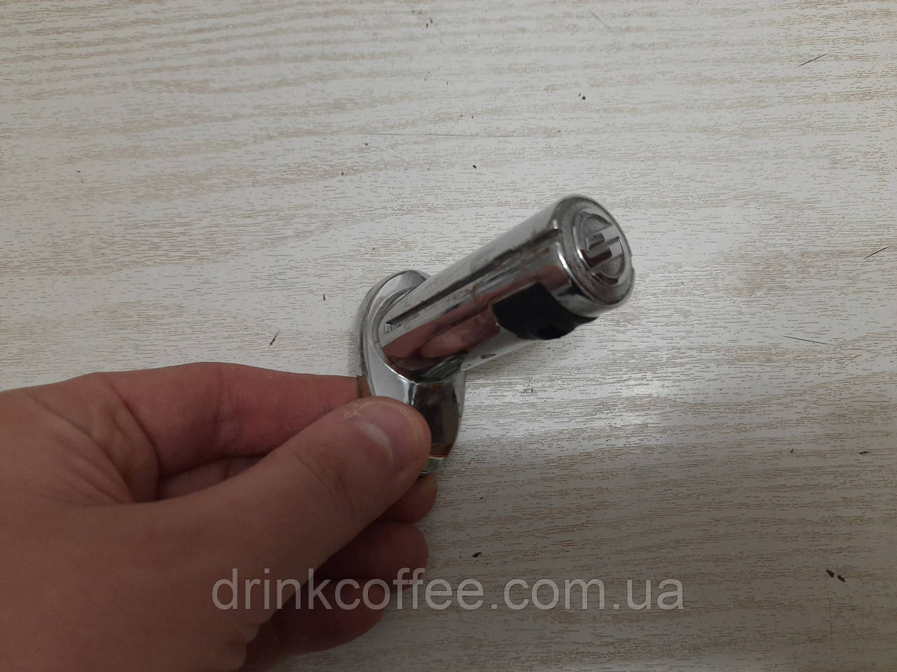 Корпус носика видачі (на дверях металевий) для кавомашини Saeco Incanto Rondo S-class Type SUP 021YО б/у, фото 1