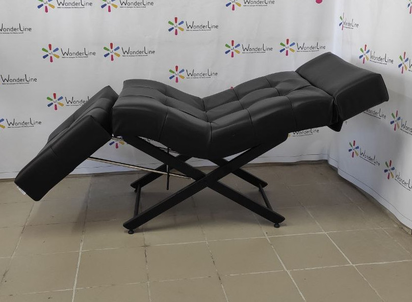 Анатомічна кушетка для лешмейкера, бровиста, перманентного макіяжу та педикюру. Кушетка косметологічна