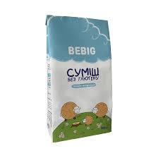 Суміш для випічки без глютену Мигдальне печиво Bebig, 300 гр