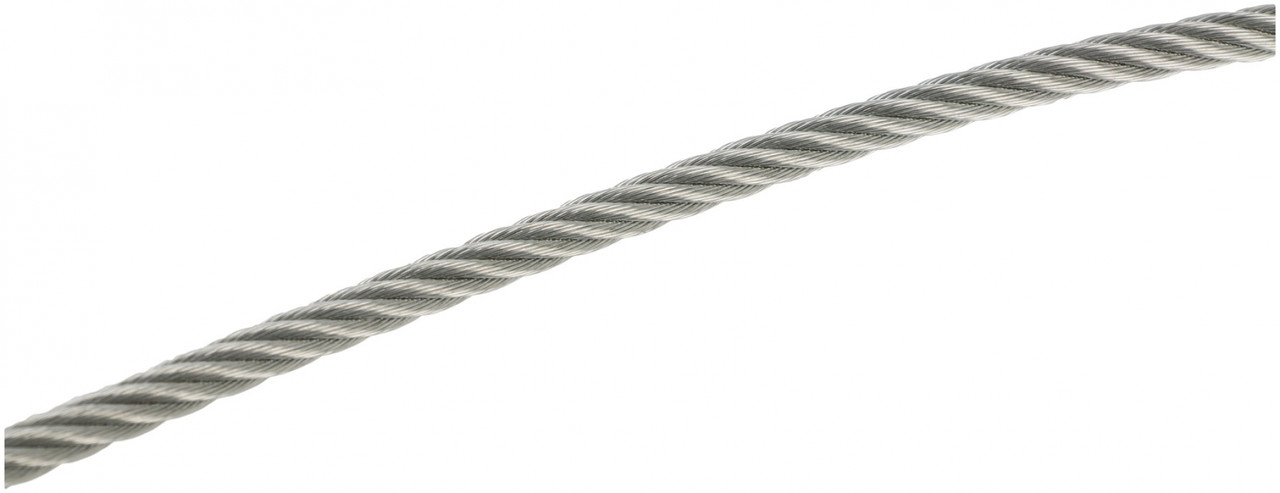 Трос, DIN 3055 (6х7), цинк белый, 4 (уп. 20 м) snapt (ID#1845830302 ...