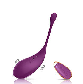 Вібратор з пультом Hidden Ecstasy на акумуляторі Віброяйцо під ковдру