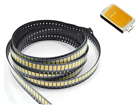 Світлодіод SMD 5730 0.5W, 3500K. Світлодіоди теплого білого світла.