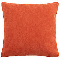 Интерьерная подушка на диван 45х45 оранжевая