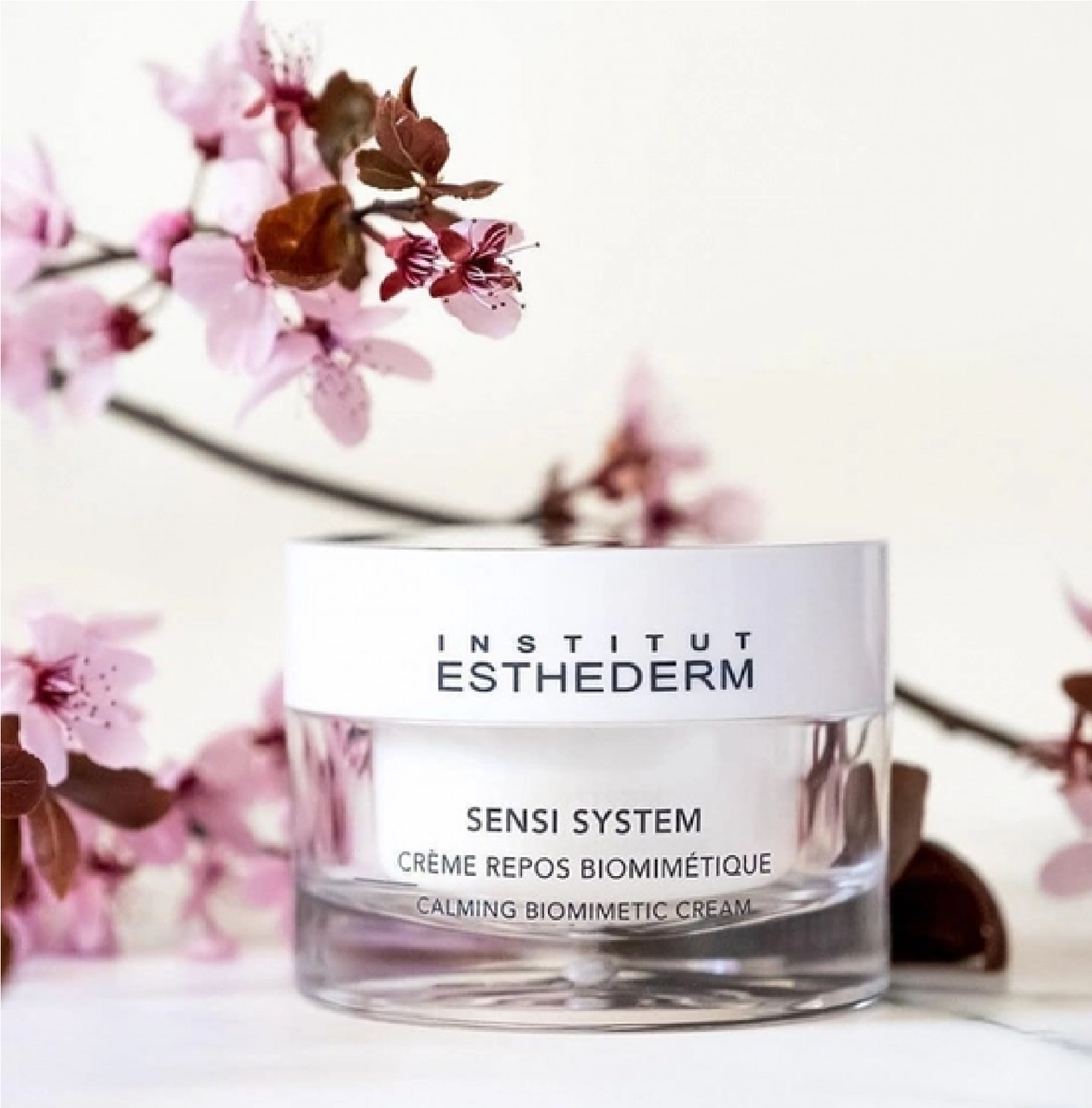 Заспокійливий крем - Institut Esthederm Sensi System Calming Biomimetic Cream, 50мл