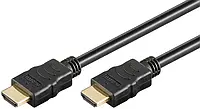 Кабель монитора-сигнальный Goobay HDMI M/M 1.5m HS+HEC+ARC 4K@60Hz v2.0b HDR черный(75.03.8516)