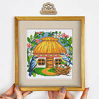 Набір для вишивки хрестиком VOLOSHKA Українська хатинка. Березень