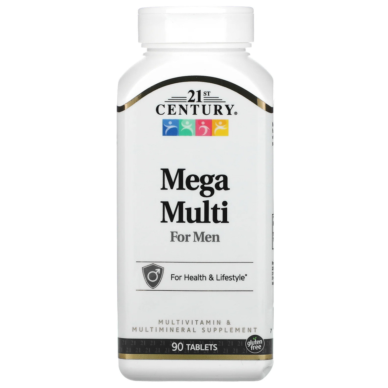 Комплекс вітамінів для чоловіків Mega Multi "21st Century" 90 таблеток, фото 1