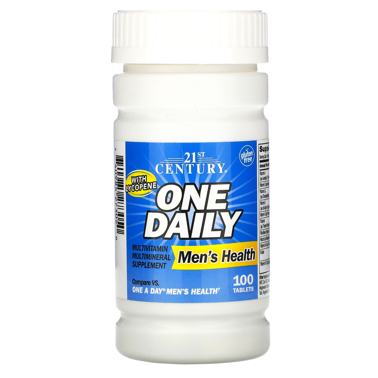 Комплекс вітамінів для чоловіків One Daily "21st Century" 100 таблеток, фото 1