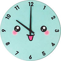 Часы MyKawaii - Декор комнаты Kawaii - Супер милые часы Kawaii 30 см - настенные детские (зеленый)