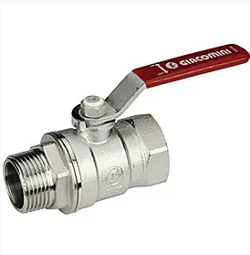 Кран кульовий 3/4" ВЗ стандарт, ручка, хромований Giacomini