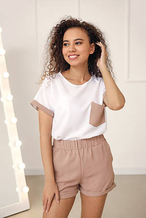 Літний костюм з шортами "Florence"| Розпродаж моделі, фото 1