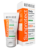 Солнцезащитный крем для лица Revuele Sunprotect  SPF 50  контроль жира  50 мл