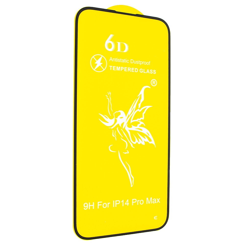 Скло захисне 6D Premium для iPhone XS Max/11 Pro Max в тех. упаковці- чорний