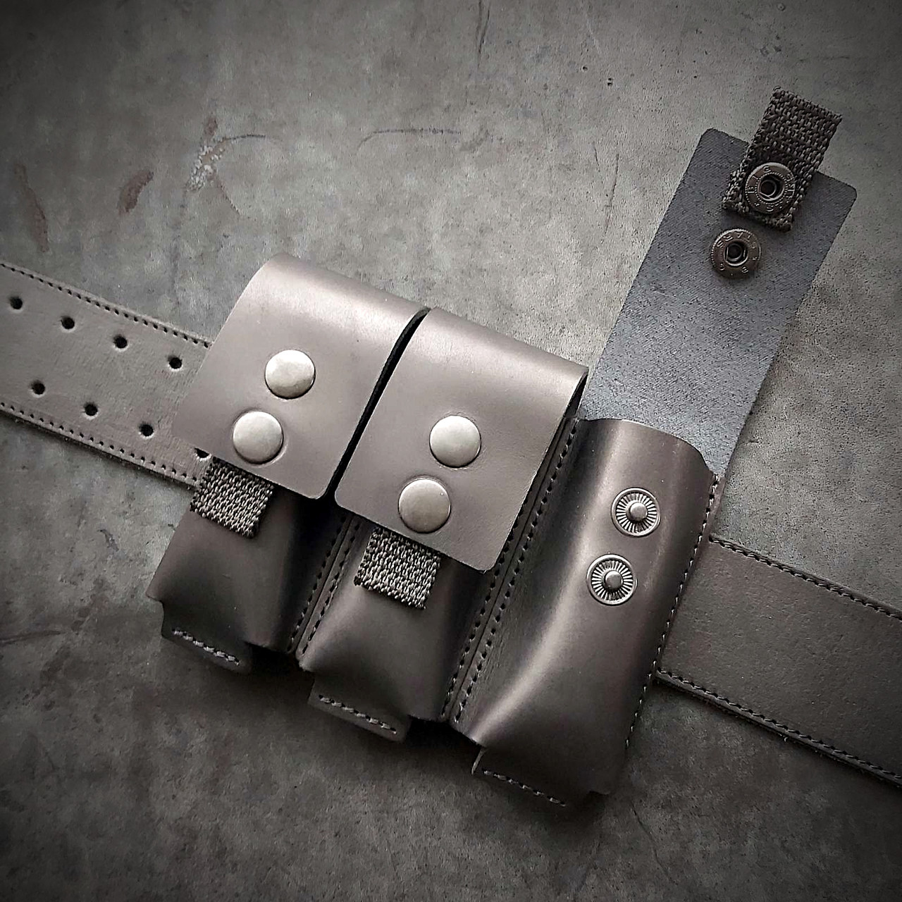 Підсумок для магазин ПМ (паучер)  чорний три відділи