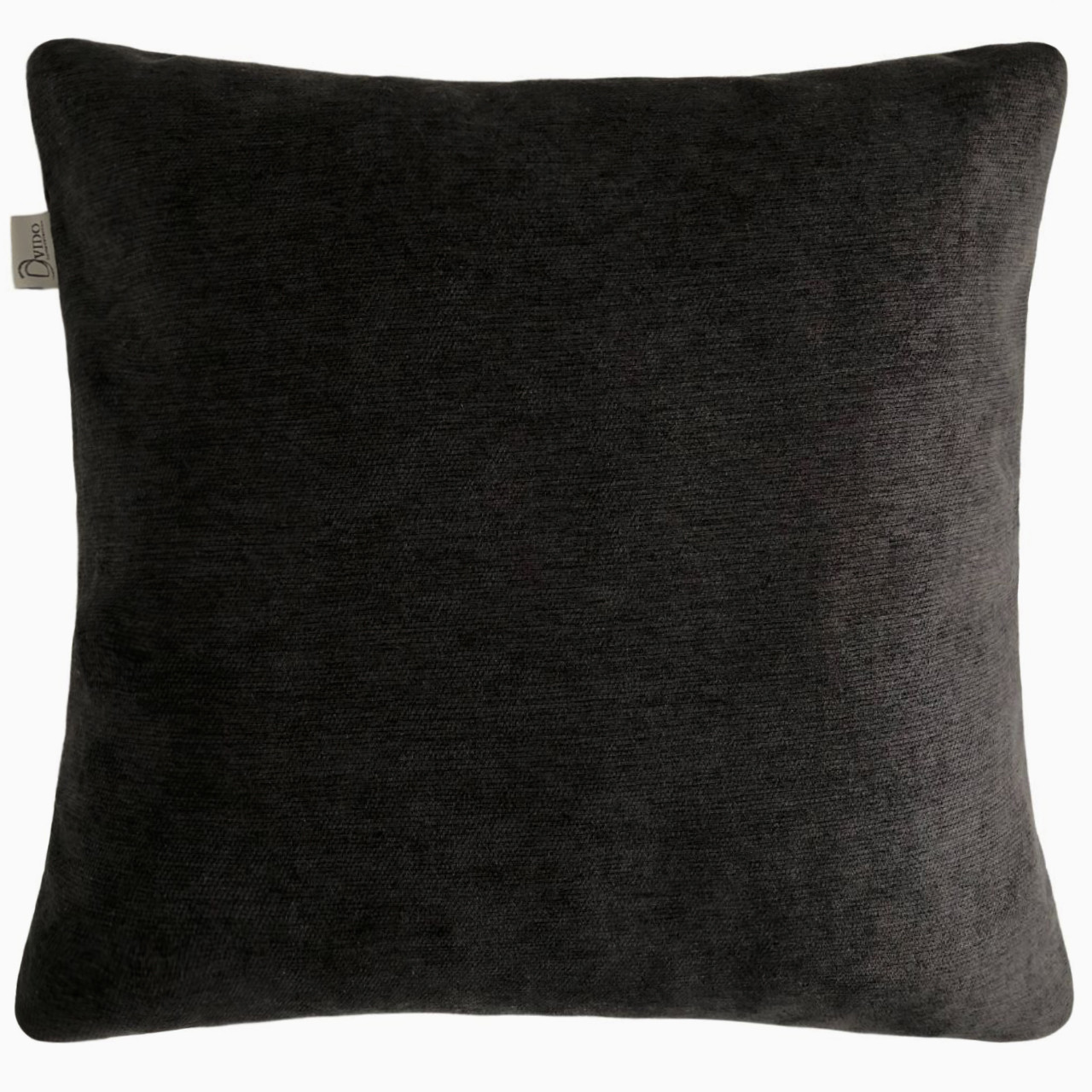 Декоративна подушка на диван 40х40 чорного кольору