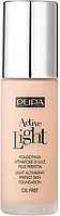 Тональная основа Pupa Active Light - Light Activating Foundation №010 Porcelain 30 мл