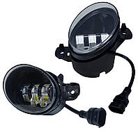 Светодиодные противотуманные фары LED ПТФ Nissan 5 линз 50W Белый свет комплект
