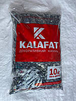 Декоративний камінь — Зелена мармурова галька Verde Royal, фракція 10–20 мм, 10 кг