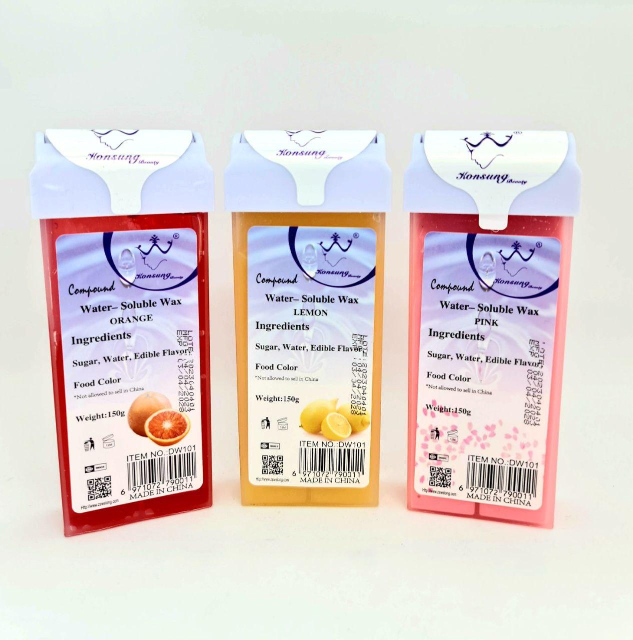 Віск касетний для депіляції в асортименті 150 грамів Konsung