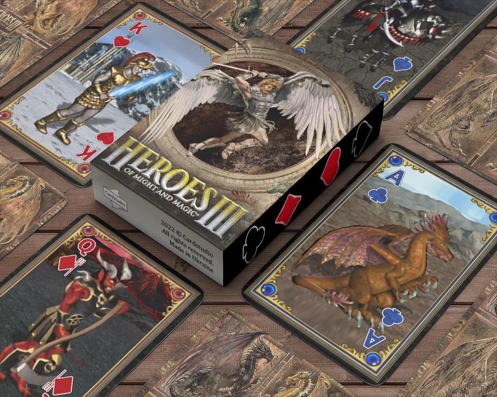 Гральні карти Heroes 3 54 карт, фото 1