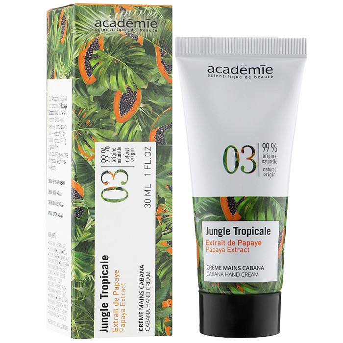 Крем для рук «Тропік» Academie Jungle Tropicale Cabana Hand Cream 30мл, фото 1