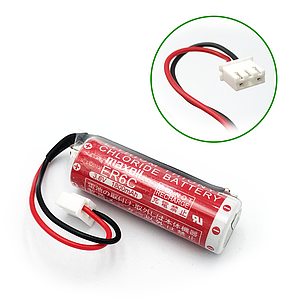 Літієва батарейка Maxell ER6C (AA) з конектором (Li-SOCl2) 3.6v
