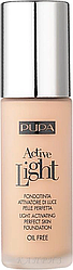 Тональна основа Pupa Active Light — Light Activating Foundation No011 Light Beige 30 мл