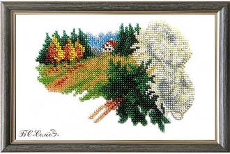 Схема для вишивки бісером Листопад БС Солес