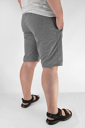 Шорти чоловічі трикотажні зі змійками на кишенях Бриджі чоловічі на (Угорщина) TOVTA Сірий колір M, фото 2