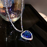 Кулон Серце Океану з фільму Титанік 1.8*1.8 СМ, фото 5